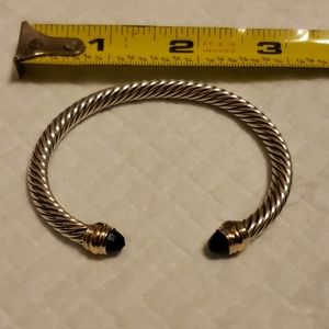 Authentic David Yurman 14Kt & Silver Bracelet